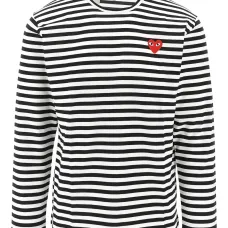 Футболка в полоску с логотипом