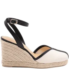 Эспадрильи на танкетке с ремешком