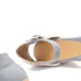 Эспадрильи с пряжкой на щиколотке