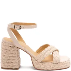 Эспадрильи из плетёной рафии