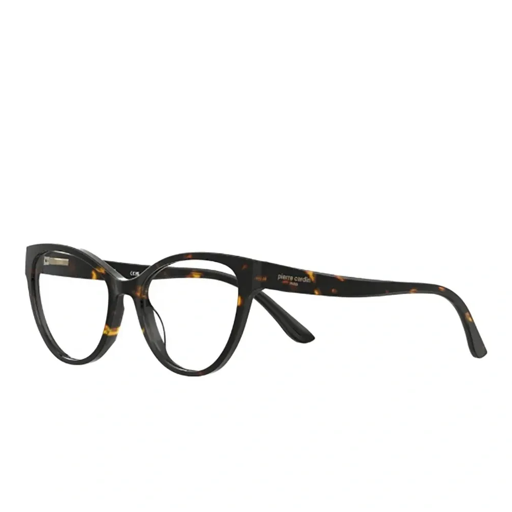 Очки в форме "кошачий глаз" цвета гавана