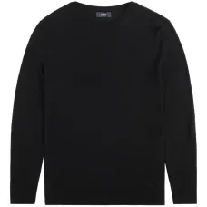 Свитер с круглым вырезом