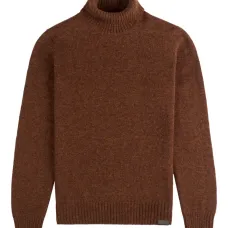 Свитер с воротником-стойкой