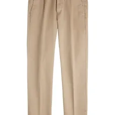 Брюки-чиносы с защипами Брюки-чиносы с защипами