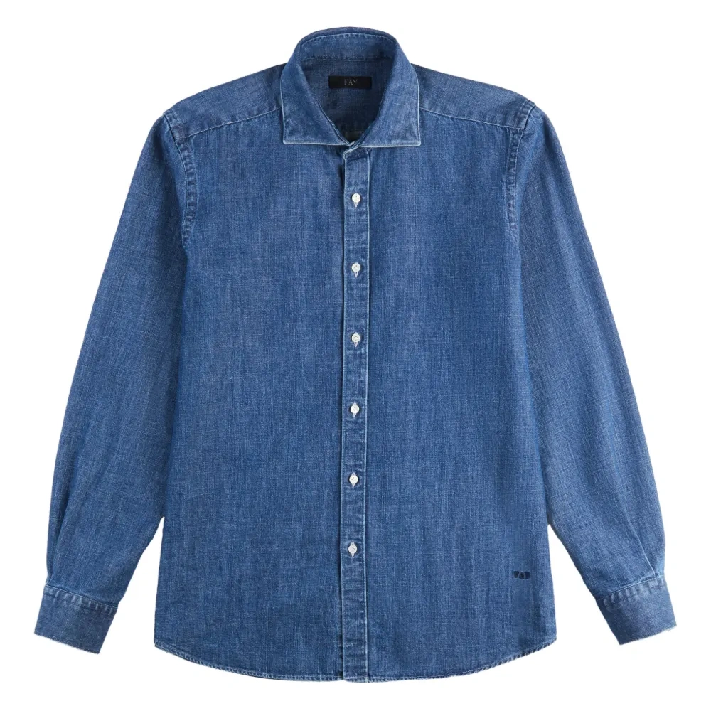 Рубашка с французским воротником