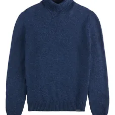 Свитер с воротником-стойкой