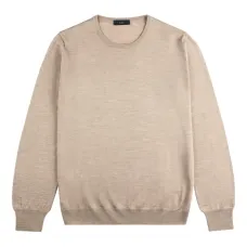 Джемпер с круглым вырезом