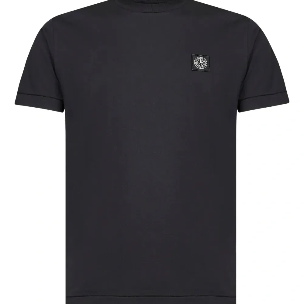 Рифленая футболка с нашивкой-логотипом