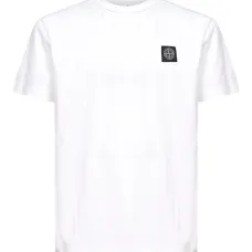 Футболка с короткими рукавами и нашивкой с логотипом