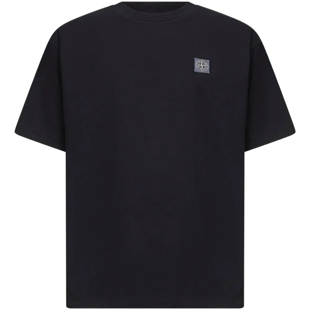 Футболка с нашивкой-логотипом