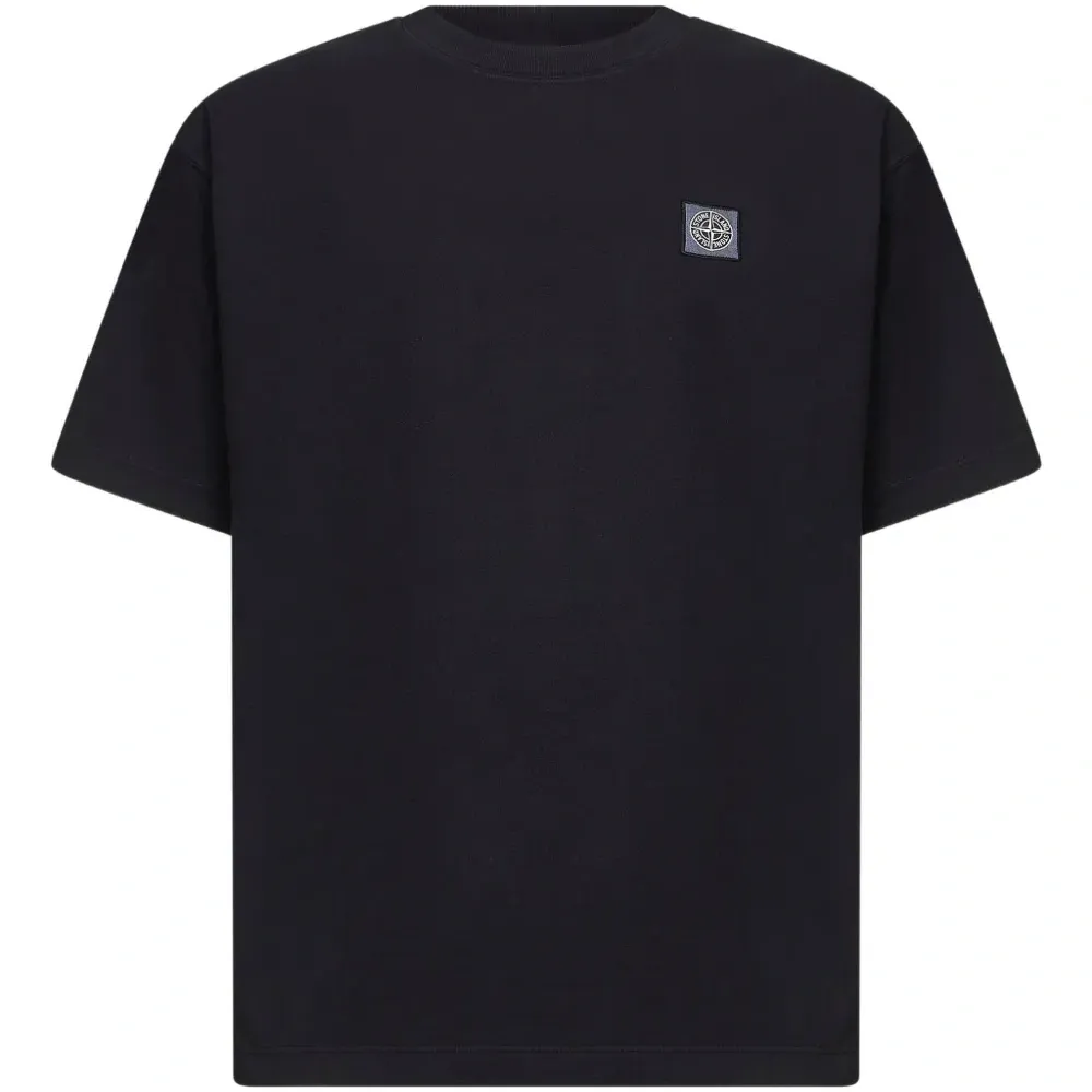 Футболка с нашивкой-логотипом