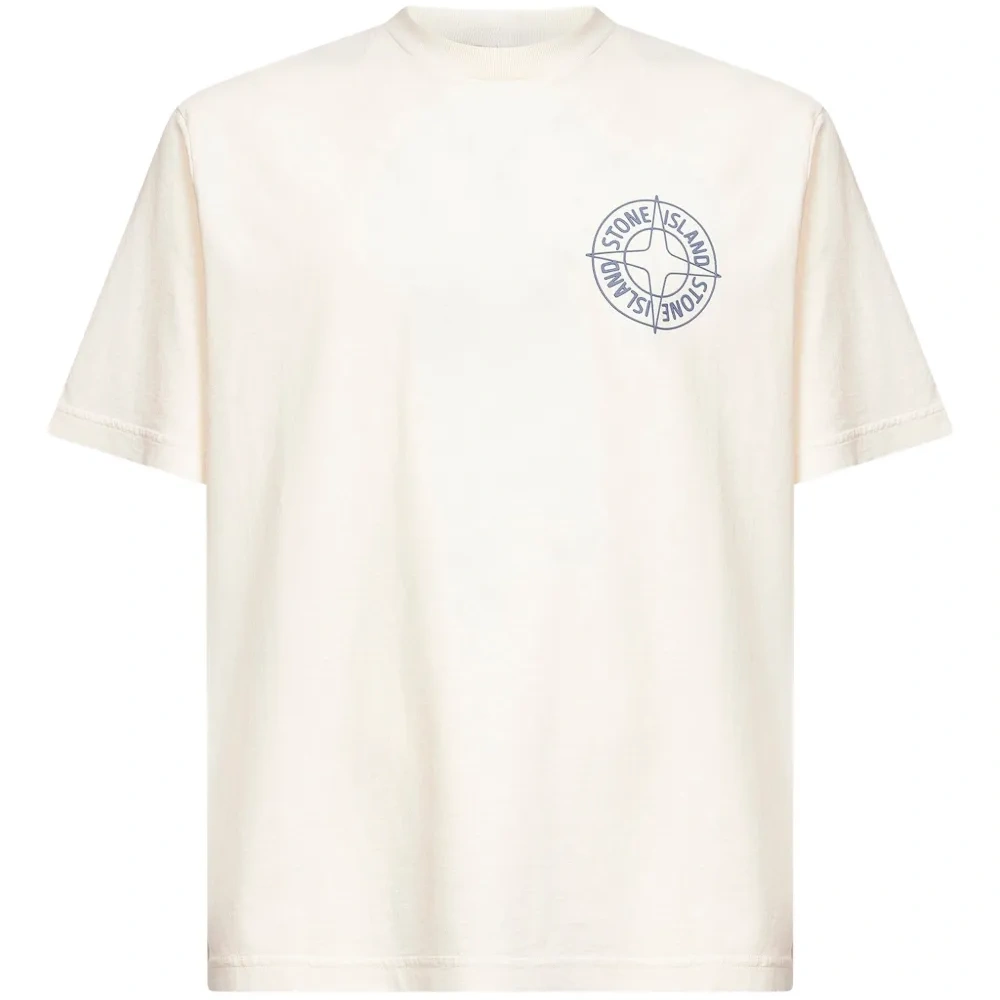 Хлопковая футболка с принтом логотипа