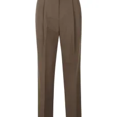 Классические брюки с задним карманом в рамку