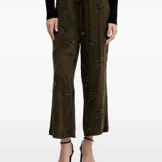 Брюки на кулиске в талии