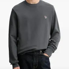 Свитшот с вышитой зеброй