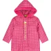 Пуховик в клетку гингем