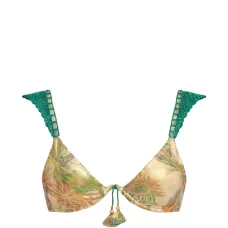 Топ бикини с принтом пейсли