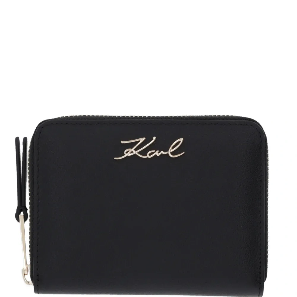 Кошелек на молнии с логотипом