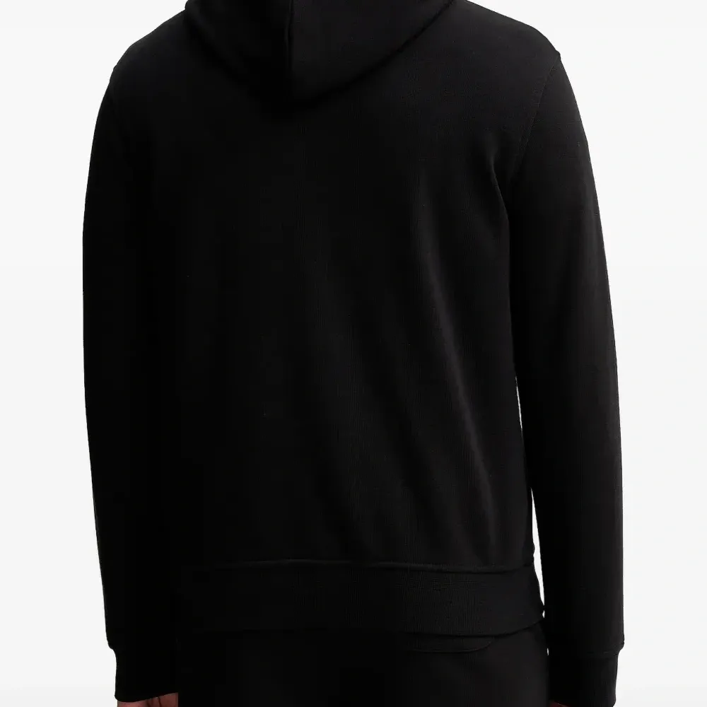 Толстовка с капюшоном и принтом-логотипом на кулиске Толстовка с капюшоном и принтом-логотипом на кулиске