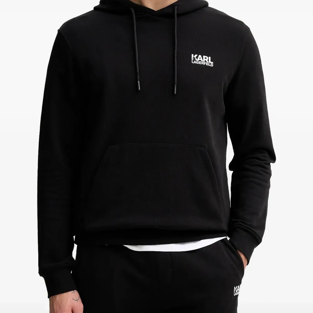 Толстовка с капюшоном и принтом-логотипом на кулиске