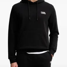 Толстовка с капюшоном и принтом-логотипом на кулиске