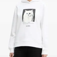 Худи с принтом кошки