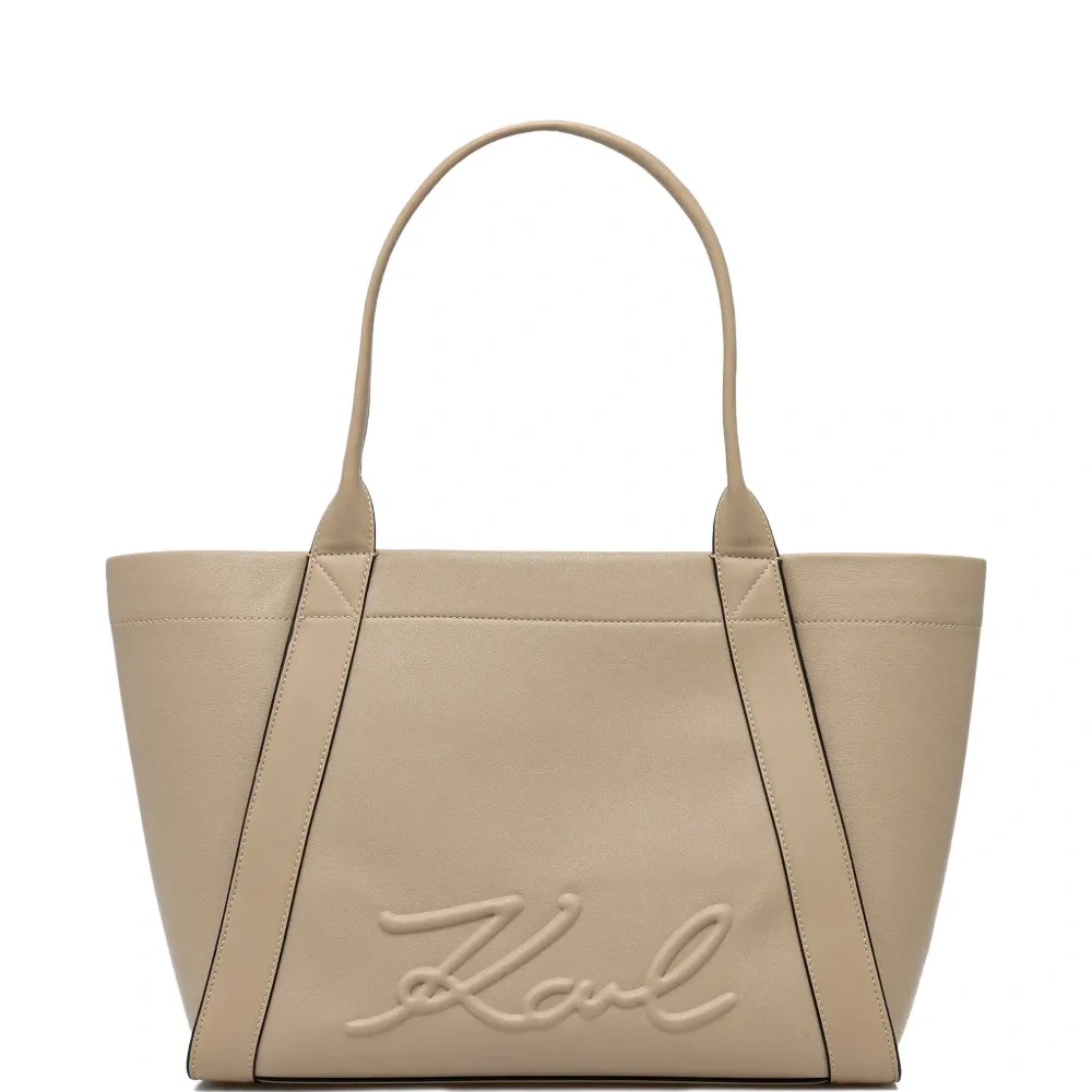 Сумка-тоут с тиснением фирменного логотипа Сумка-тоут с тиснением фирменного логотипа