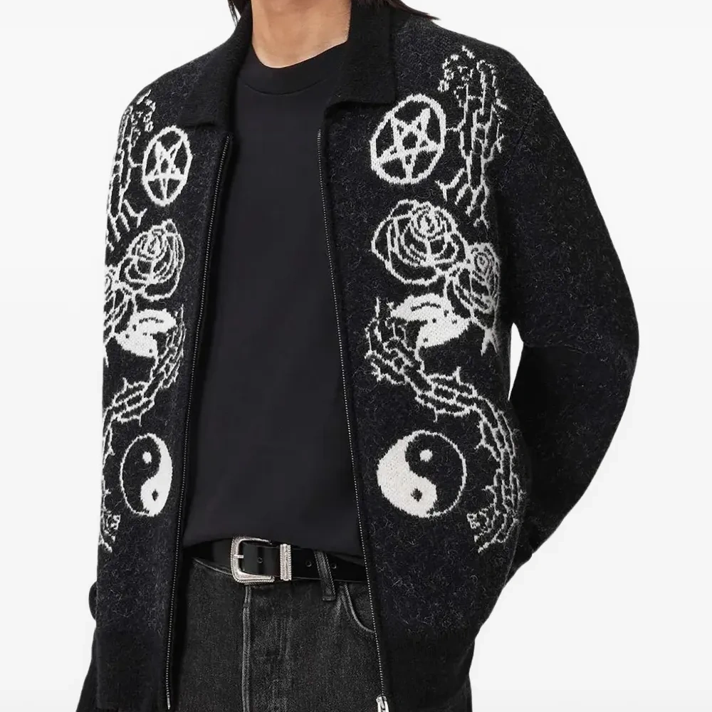 Кардиган на молнии