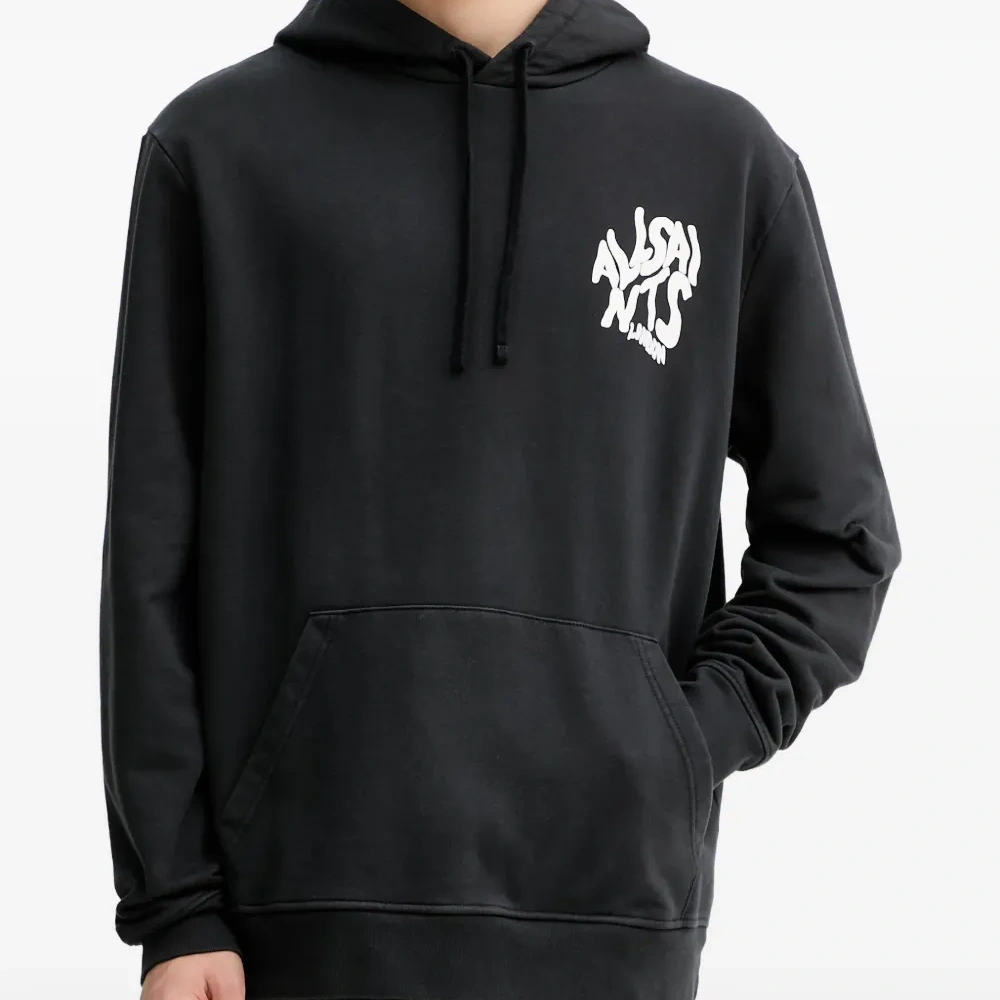 Худи с графическим принтом и кулиской