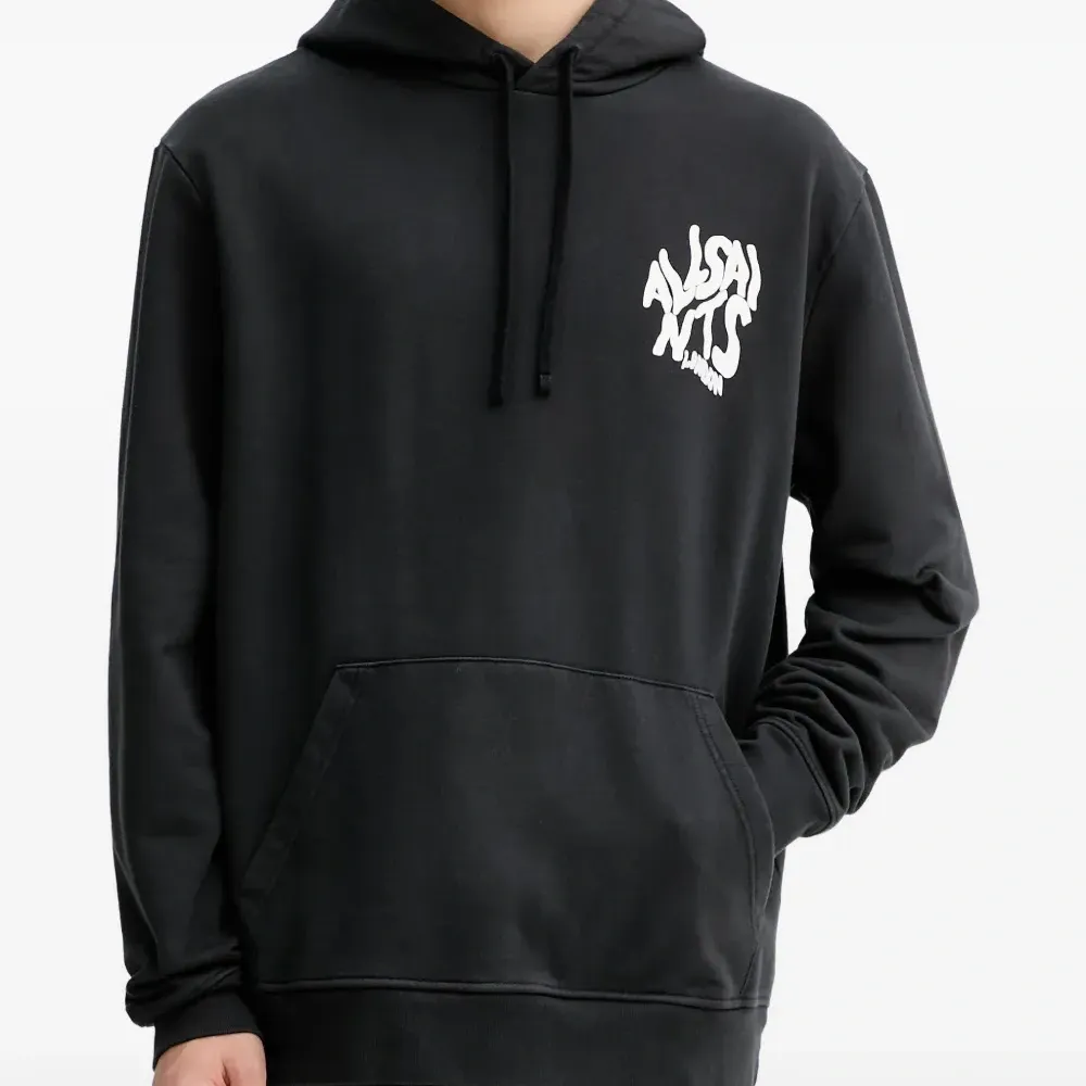 Худи с графическим принтом и кулиской