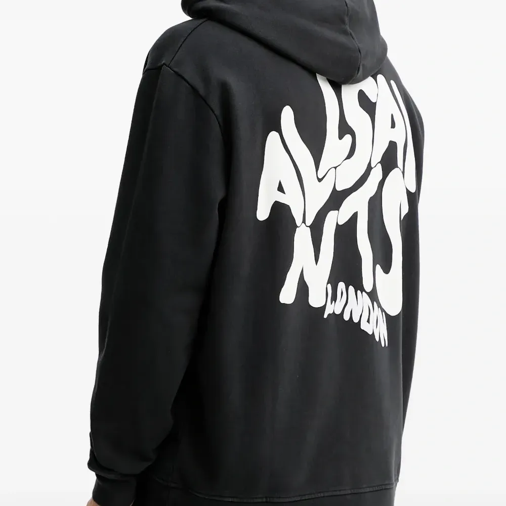 Худи с графическим принтом и кулиской