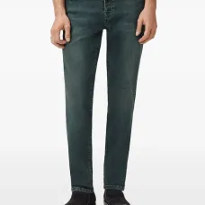 Джинсы из состаренного денима