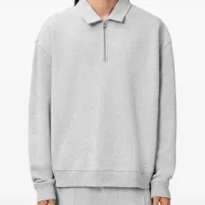 Поло с воротником на молнии