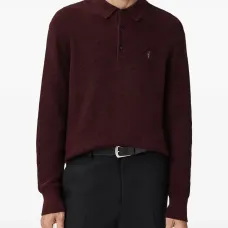 Вязаное поло на пуговицах Вязаное поло на пуговицах