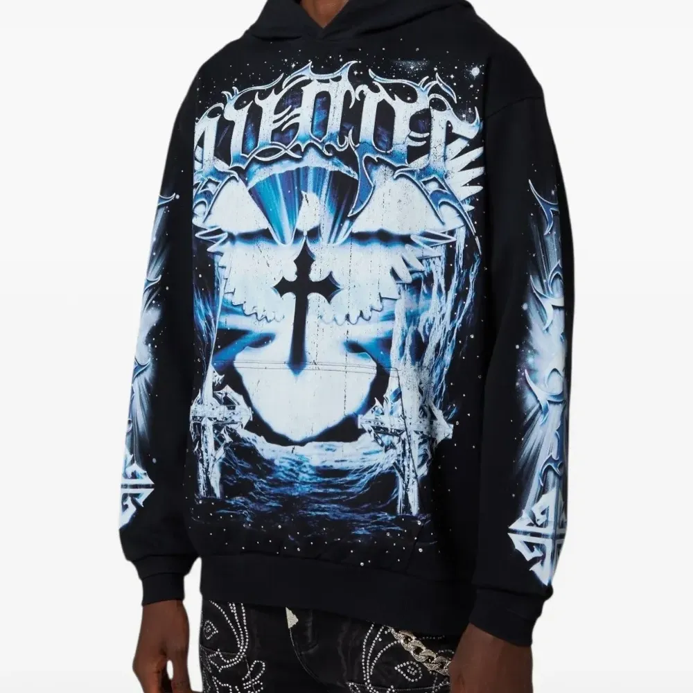 Худи с графическим принтом Heavens Vault