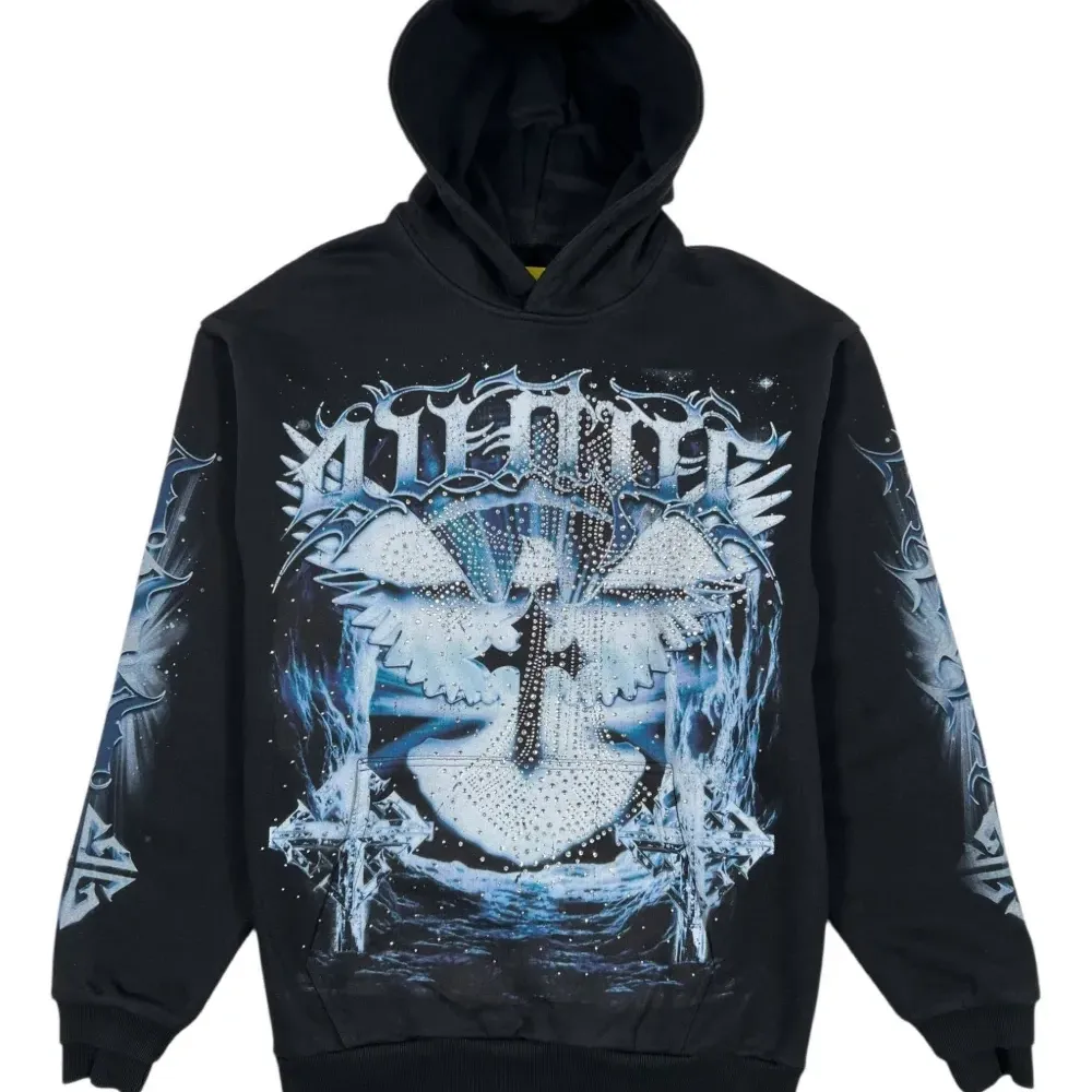 Худи с графическим принтом Heavens Vault