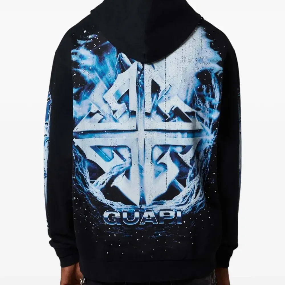 Худи с графическим принтом Heavens Vault