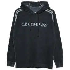 Худи с полосками и логотипом Худи с полосками и логотипом