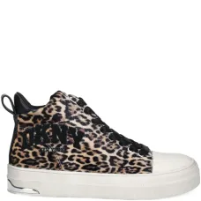 Кроссовки с леопардовым принтом