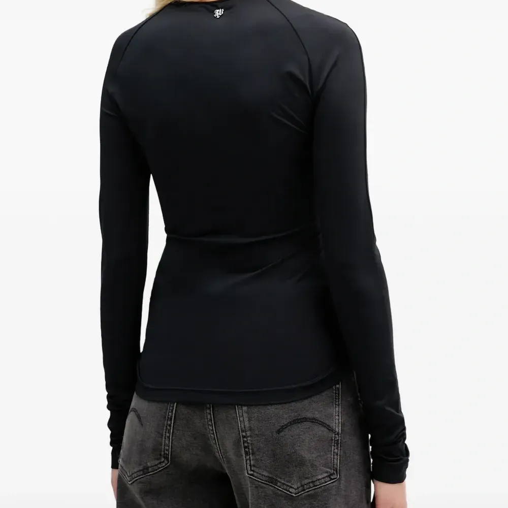 Драпированная футболка с длинными рукавами Mavis