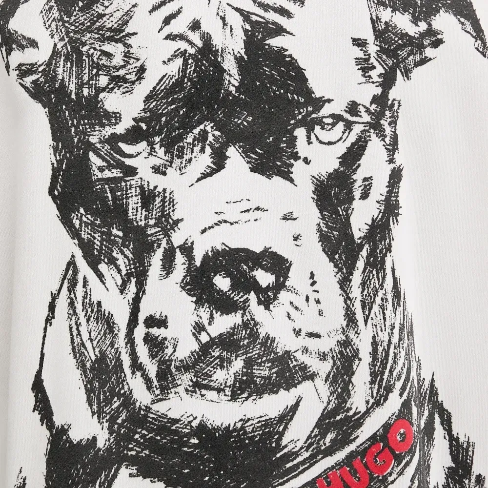 Свитшот с принтом-собакой