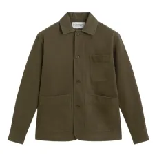 Рубашка-овершот с карманом