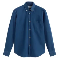 Индиговая рубашка