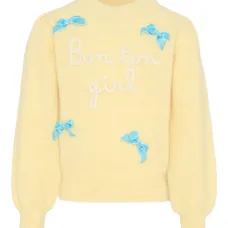 Свитер с лентой