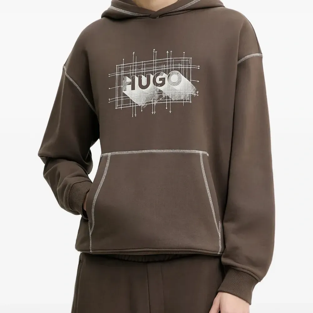 Худи с принтом логотипа