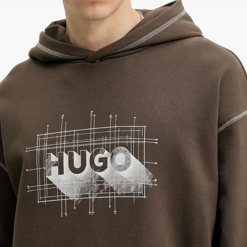 Худи с принтом логотипа