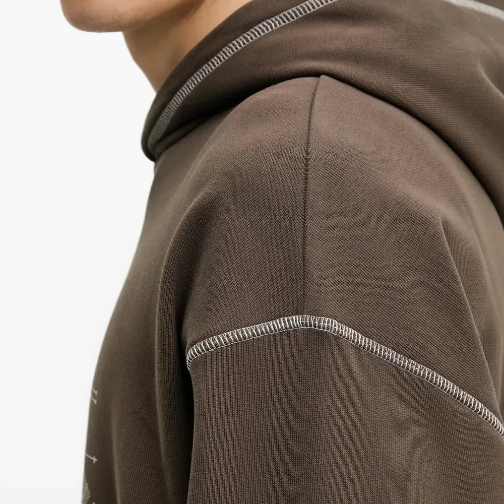 Худи с принтом логотипа