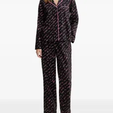 Пижамный комплект с принтом