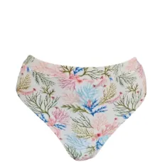 Плавки бикини с принтом морских водорослей