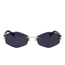 Солнцезащитные очки Air без оправы с геометрическими линзами